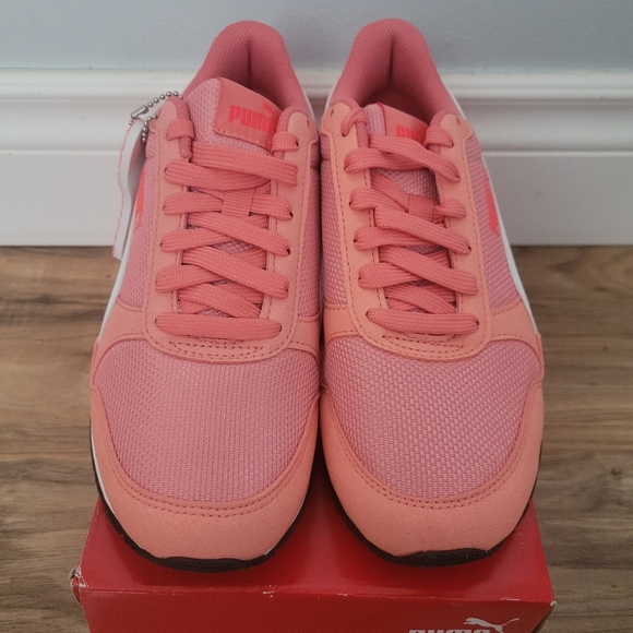 Puma Girls St Runner V2 Leather & Mesh - Picture 6 of 7